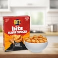 thumbnail image 6 of RITZ Bits Flavor Charged Cheese Pizza Sandwich Crackers, Lunch Snacks, 8.8 oz, 6 of 15