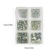 thumbnail image 2 of Soidarity 1 bolsa de cristal llamativo fácil de pegar diamantes de imitación para uñas artesanía DIY diferentes estilos dulce regalo para teléfono Juegos de manicura 320 Blanco AB Soidarity CE012309-14, 2 of 6