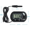 thumbnail image 5 of Termómetro digital LCD para acuarios, ideal para medir la temperatura del agua en terrarios y peceras., 5 of 5