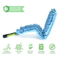 thumbnail image 2 of EVERSPROUT Flexible Microfiber Ceiling & Fan Duster (Pole Sold Separately) | Extra-Long 25'' Duster | Removable & Washable Sleeve | Bends to Clean Any Fan Blade | Twists onto Standard Threaded Poles, 2 of 7