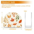 thumbnail image 4 of Yayeee Napkin Holder for Table Kitchen Paper Tissue Organization, Beige Autumn Leaves, 4 of 8
