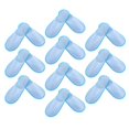 thumbnail image 1 of Comfortable 10 Pairs Disposable Slippers For Guests Hotel Supplies Blue Non-slip Indoor Shoes, 1 of 5
