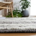 thumbnail image 4 of SAFAVIEH Casablanca Carmella Striped Area Rug, Grey/Ivory, 6' x 9', 4 of 11