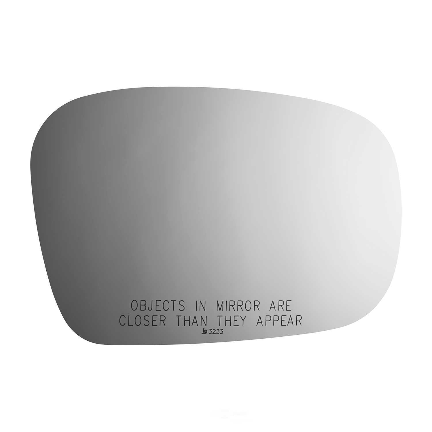 Burco Side View Mirror Replacement Glass - Clear Glass - 3233