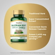 Valerian Root Capsules 2400 mg | 120 Count | for Men and Women | by Piping Rock