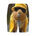 thumbnail image 2 of Lsque Heavy Metal Style Guinea Pig Mens Sleep Pajama Shorts,Short Pajama Pants, Cotton Ultra-Soft Knit-X-Large, 2 of 9