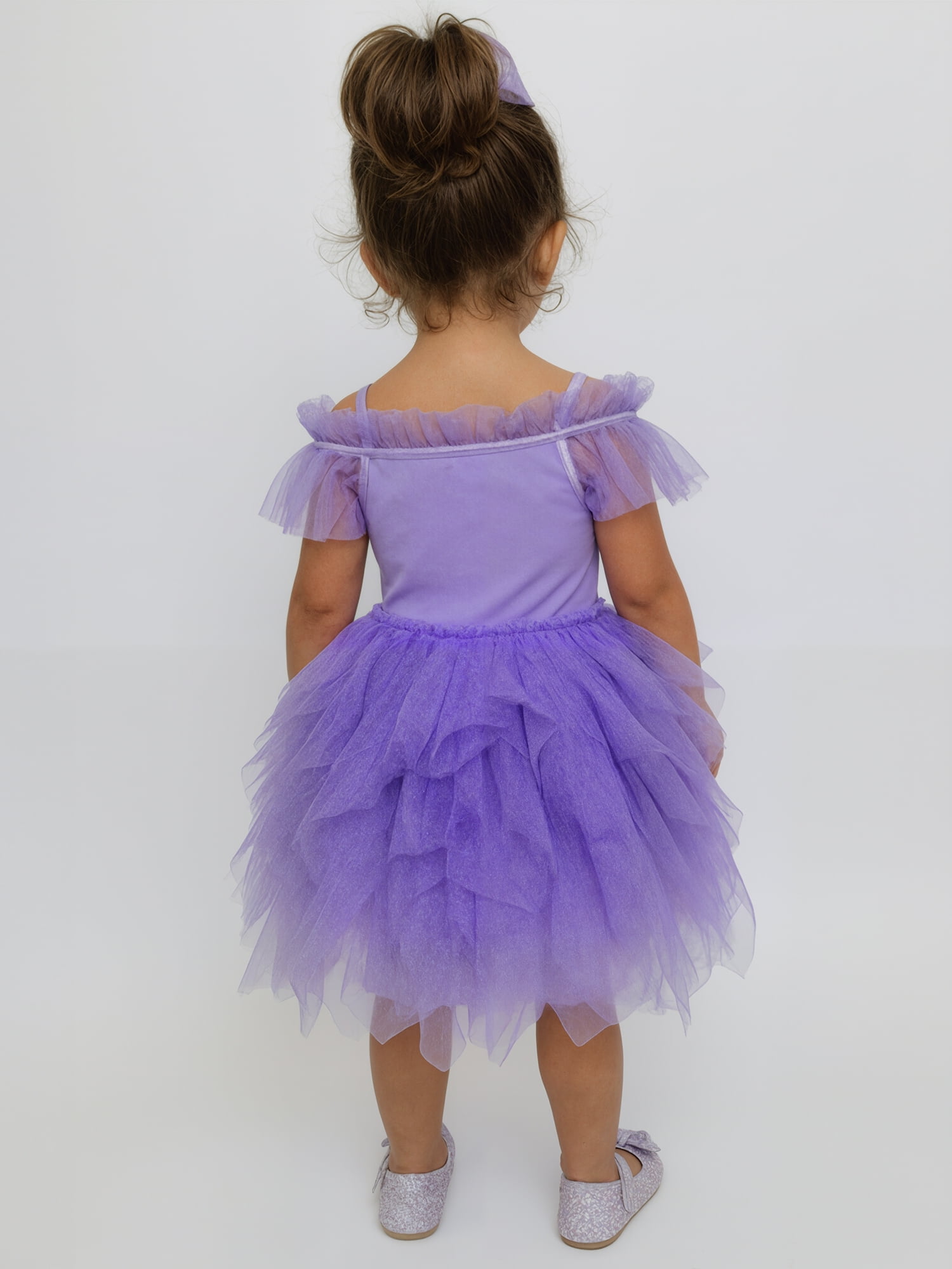 Lilo and Stitch Baby and Toddler Girls Glitter Tutu Dress, Sizes 0/3M-5T