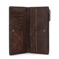 thumbnail image 3 of Cartera Wrangler Minimalist para mujer, piel vegana, color café, 3 of 7