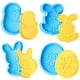 thumbnail image 1 of Pastel De Huevo De Conejito De Pascua, Moldes De Silicona 3D Para Chocolate, Moldes De Pastel Para Hornear Diy, Moldes Para Hacer Dulces Serendint HA041720-01, 1 of 6
