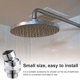 thumbnail image 5 of Yuarrent Adaptador de ducha Válvula desviadora de acero inoxidable Separador de agua para baño Type4 NO4 Yuarrent HA002205-03, 5 of 6