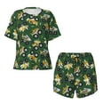 thumbnail image 4 of Lsque Cartoon Car Women's Short-Sleeved Pajama Set - 2 Piece Soft and Lightweight Sleepwear Set-Large, 4 of 9