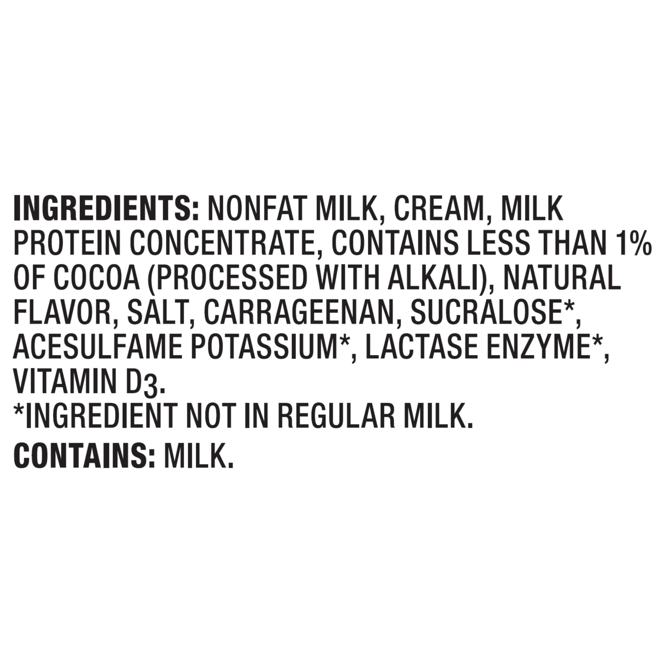 TruMoo Protein Ultra-Pasteurized Lactose Free Whole Chocolate Milk Half Gallon