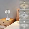 thumbnail image 4 of Lámparas de mesa USB, lámparas de de noche modernas con puertos de blanco Yuyangstore Lámpara de sensor táctil, 4 of 8