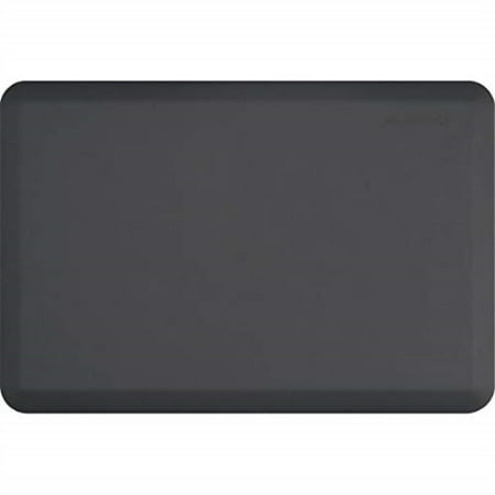 

wellnessmats original 3/4 anti-fatigue mat - comfort & support - non-slip non-toxic - 24 x36 x3/4 gray