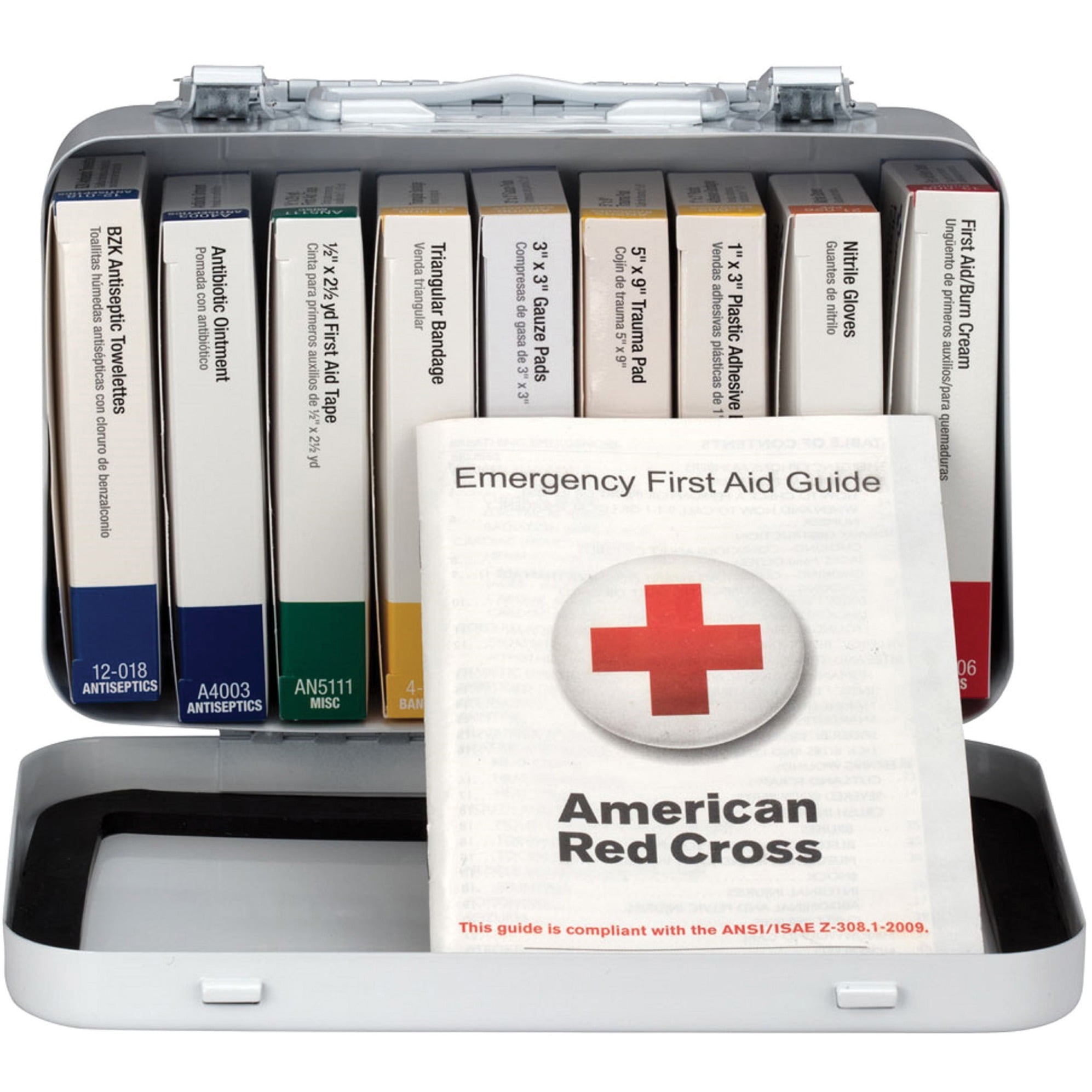 First Aid Only Unitized First Aid Kit for 10 People, 64Pieces, OSHA