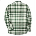 thumbnail image 4 of Mens Sweatshirt Under $10 Men's Regular Fit Long Sleeve Plaid Flannel Shirt, Button Down Shirts Casual Shirts, 4 of 5