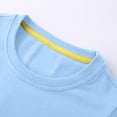 thumbnail image 5 of Girls 2 Piece Outfits Cotton Summer Short Sleeve T Shirt Tops and Drawstring Shorts Clothing Sets Girls Two Piece Outfits Summer Tracksuit, 5 of 9