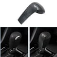 thumbnail image 3 of MYG Silver Carbon Fiber Car Inner Gear Shift Knob Trim Cover for Mazda CX4 CX5 Part, 3 of 8
