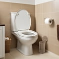 thumbnail image 4 of LOLIPPYY Woven Rattan Toilet Paper Holder with Lid - Bathroom Storage Basket for Extra Tissue and Toilet Roll Organization, 4 of 6