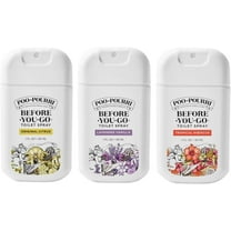 Poo-Pourri Before-You-Go Toilet Spray, Variety Pack 3 count- 1 Fl Oz each Pocket Travel Size - Original Citrus, Lavender Vanilla, & Tropical Hibiscus