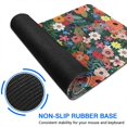 thumbnail image 6 of Long Mouse Pads for Desk,Pioneer Flower Floral Print Pattern Desk Mats on Top Of Desks, Desk Mouse Pad Extra Large with 3mm Non-Slip Base and Stitched Edge for Gaming,Office,Work,Home 31.5"x15.7", 6 of 6