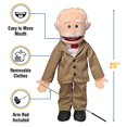 thumbnail image 3 of 25" Pops, Peach Grandfather, Full Body, Ventriloquist Style Puppet, 3 of 5