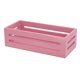 thumbnail image 1 of Cesta De Almacenamiento De Madera, Contenedor De Almacenamiento De Despensa De Larga Duración, Color Rosa, 12,99 X 6,1 X 3,94 Pulgadas, Ahorro De Espacio Para Dormitorio Para, 1 of 7