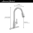 thumbnail image 4 of American Standard 7418300.075 Stainless Steel Kitchen Faucet, 4 of 4
