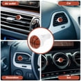 thumbnail image 3 of DEEPCRAFF 2-Pack Brown Basketball Car Vent Clip Air Freshener Diffuser for Vehicle Interior Decoration and Fragrance, 3 of 7