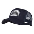 thumbnail image 2 of USA White Line Flag Embroidered Mesh Cap - Navy OSFM, 2 of 5