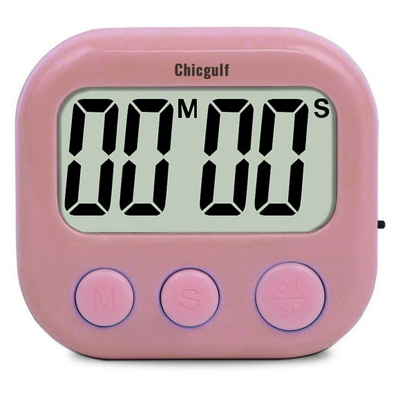 Chicgulf Electronic timers, Multi-Function Digital Electronic Timer, Suitable for Kitchen, Study, Work