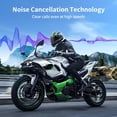 thumbnail image 4 of FODSPORTS Intercomunicador Bluetooth para motocicleta FX4 Pro 1200 m Intercomunicador para casco 4 conductores Auriculares Bluetooth para motocicleta Auriculares Bluetooth universales para casco Siste, 4 of 5