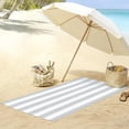 thumbnail image 6 of Microfiber Beach Towel Sand Free Quick Dry Large 59x29 Inches Double Sided Velour Lightweight Portable for Travel Pool, 6 of 6