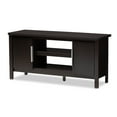 thumbnail image 2 of Baxton Studio Marley Modern and Contemporary Wenge Brown Finished TV Stand, 2 of 9