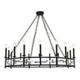 thumbnail image 1 of Elegant Lighting 1537G49VB Exeter 16 Lustre en Bronze Vintage, 1 of 1