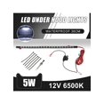 thumbnail image 2 of 1 Set Universal Under Hood LED Light Waterproof 12V Car LED Lights Bars Car Hood Work Inspection Lights Underhood Work Light Set, 2 of 5