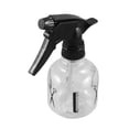 thumbnail image 1 of 250ml Black Clear Plastic Hairdressing Trigger  Bottle, 1 of 5