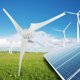 thumbnail image 2 of Wind Generator Wind-Mill Generator 24V 12V High Wind Power Utilization for Power Generation Generate Electricity ANGGREK Otros, 2 of 8
