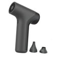 thumbnail image 3 of Secador de pelo portátil de secado rápido, pequeño y ligero, inalámbrico, para mujeres negro, 3 of 8