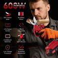 thumbnail image 7 of Upgraded Electric Pruning Shears,1.2" Cutting Diameter Cordless Power Pruner with LCD Display, Brushless Motor Pruning Shears with 2000mAh*2 Rechargeable Batteries for Garden Tree Pruner Branch, 7 of 7