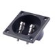 thumbnail image 5 of Taza terminal de caja de altavoz tipo poste de doble encuadernación de forma cuadrada Bl, 5 of 5