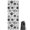 Grey Dog Paw, variant on Husky and Coffee Hot Yoga Mat Towel Non Slip for Hot Yoga - Quick-Drying Yoga Mat Cover with 4 Corner Pockets with Travel Bag - Hot Yoga Towel Non Slip Grip Moisture Wicking Sweat 70"x26"