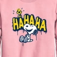 thumbnail image 2 of Peanuts - Ha Ha Graffiti - Toddler And Youth Crewneck Fleece Sweatshirt, 2 of 5