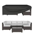 thumbnail image 1 of Funda para muebles de patio ONBRILL, 325 x 213 x 71 cm, impermeable, negra, 1 of 8