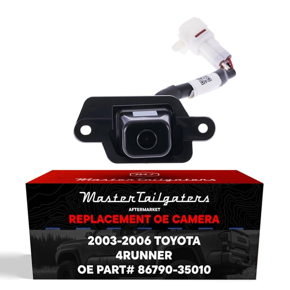 Master Tailgaters Replacement for Toyota 4Runner (2003-2006) Backup Camera OE Part # 86790-35010