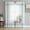 Teal Blue, variant on Blue Coastal Sheer Curtains 45 Inch Length 2 Panels Set for Living Room/Bedroom, Nautical Starfish Eucalyptus Leaf Coral Striped Semi Curtain Sheers Rod Pocket Curtains Window Treatment 52''x45''x2
