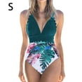 thumbnail image 5 of Soidarity Traje de baño de mujer Traje de baño de moda Traje de baño de moda Verde + Flor blanca S Deportes acuáticos Flor azul + azul S Soidarity OD021064-26, 5 of 5