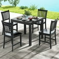 thumbnail image 4 of Gymax Patio Expandable Dining Table 31.5''-63'' Adjustable Rectangular All Weather Table, 4 of 10