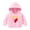 Pink, variant on Durtebeua Sweatshirt Hoodie for Girls Hooded Jacket Coat Pullover Hoodie Outerwear Outfit (4-5Years)