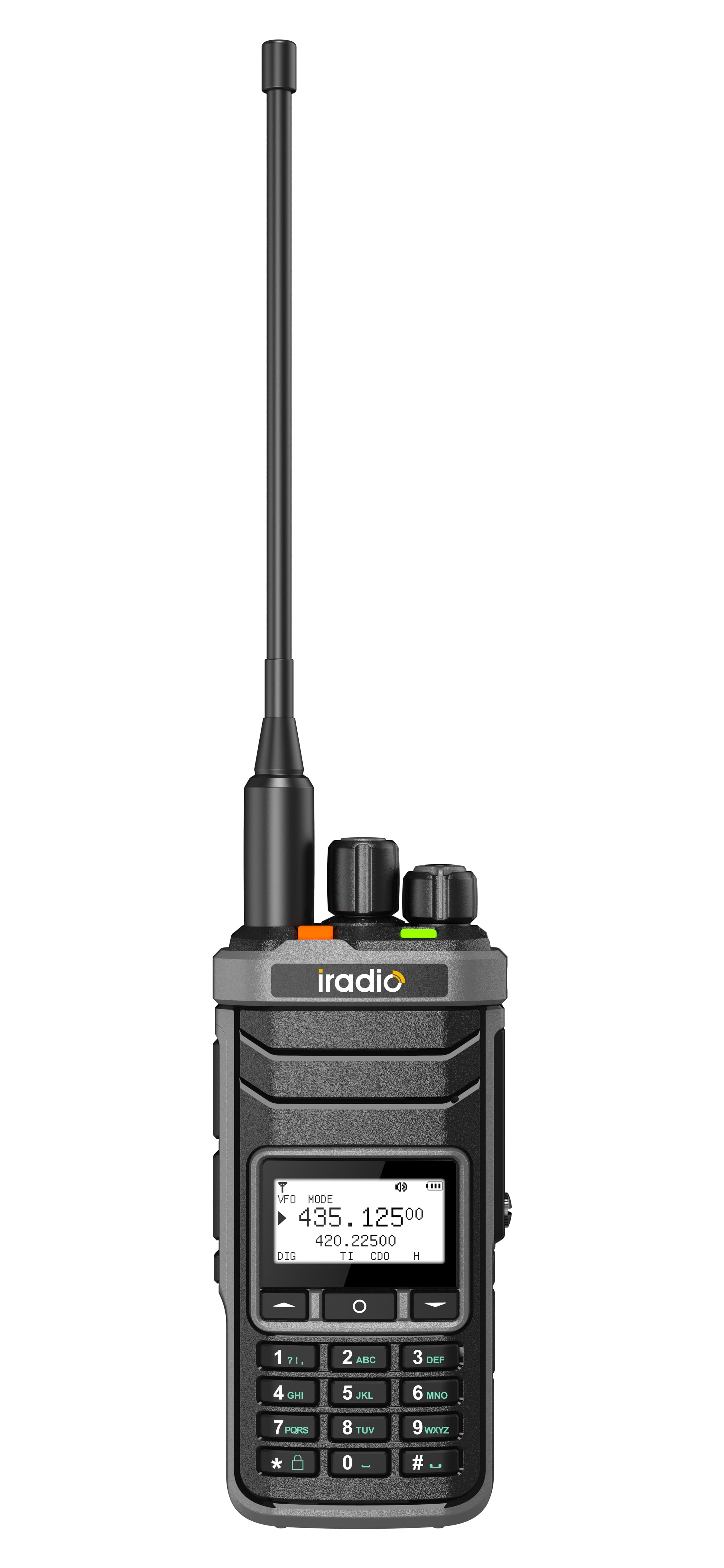 Iradio UV88 Walkie Talkie Two Way Radio Shortwave 2.3-26.1Mhz UV88 FM SW MW LW Radios Multi Band Type-C Reharger 1024 Channel